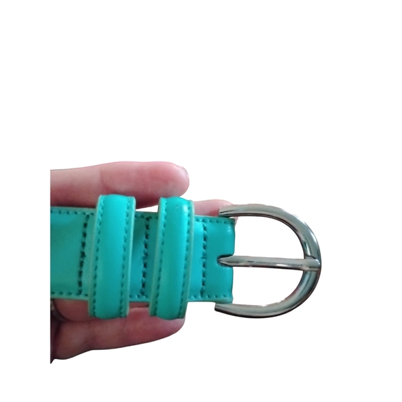 Elegant Teal Belt for Women - Picture 4 of 10